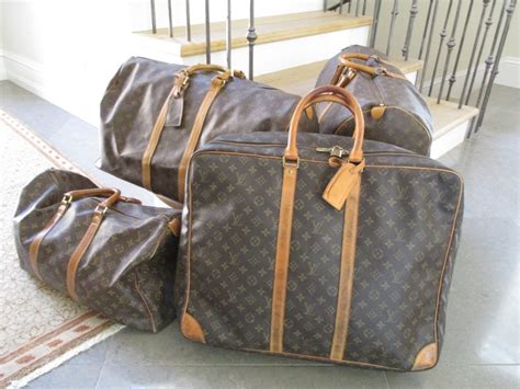 louis vuitton luggage set mens|vintage louis vuitton luggage set.